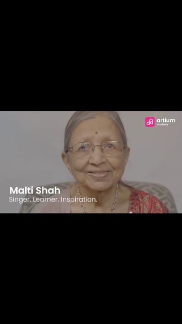 Tribute to octogenarian student Malti Shah's love for music