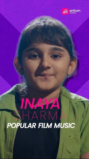 9-year-old student Inaya takes confident steps in her vocal journey