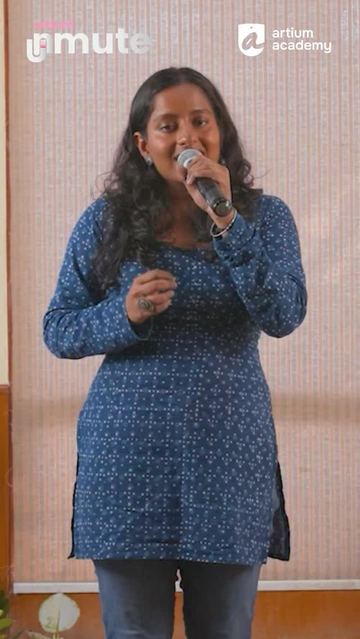 Student covers KS Chithra's Malargal Kaettaen at Unmute Chennai