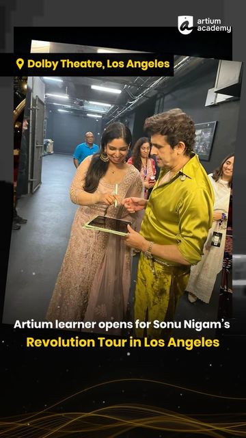 Student opens for Sonu Nigam's LA tour stop